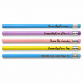 Inspirational Pencil- Assorted Colors and Messages