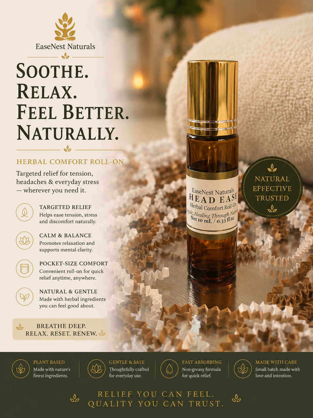 On-the-Go Head Ease - Cooling Comfort Roll-On