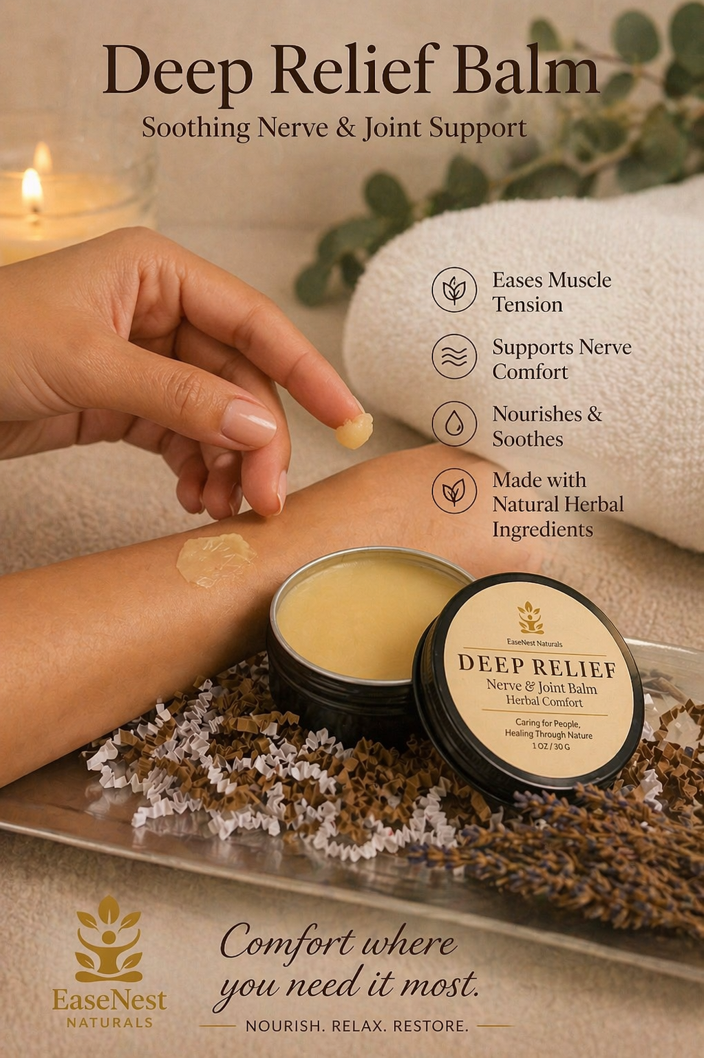 Deep Relief Nerve and Joint Balm